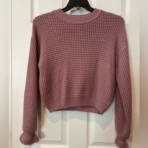 H&M small mauve sweater